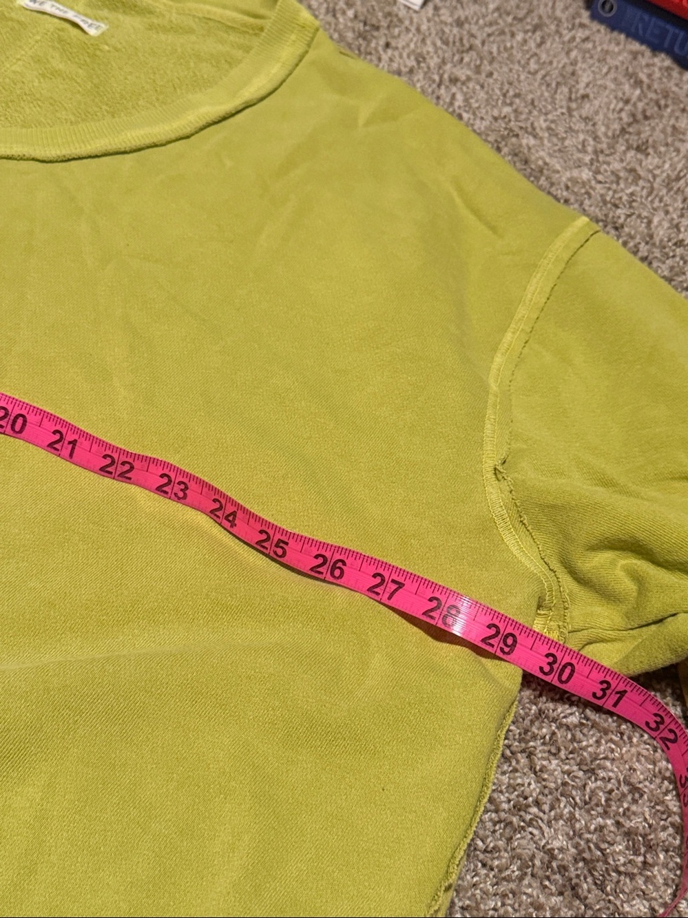 Free People / We The Free Venice v-neck oversized sweatshirt (M) - like new! - Picture 5 of 11